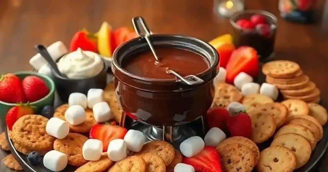 Ingredientes do Kit Fondue de Chocolate Artesanal