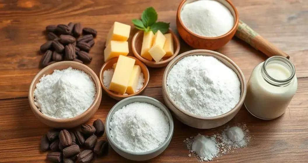 Ingredientes indispensáveis para o chocolate conchado