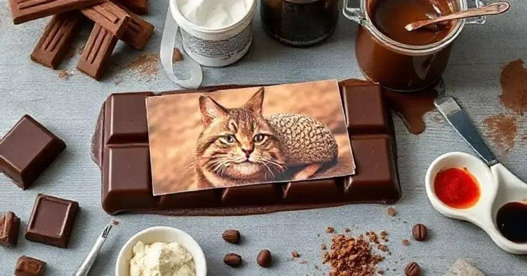 Ingredientes para Chocolate Personalizado com Foto Comestível