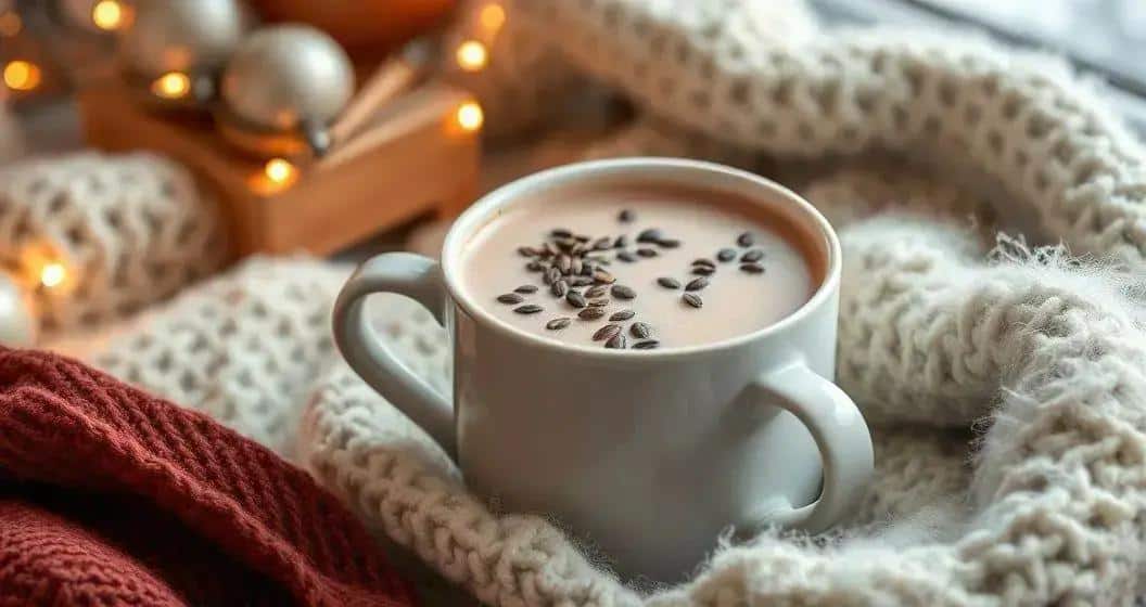 Ingredientes para Chocolate Quente com Erva-Doce