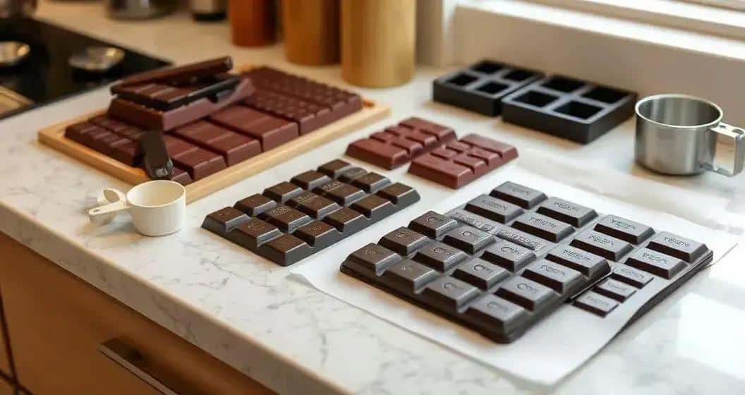 Ingredientes para Congelar Chocolate