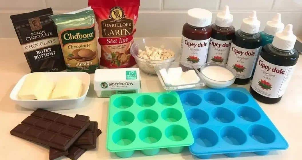Ingredientes para Criar Chocolate Lace