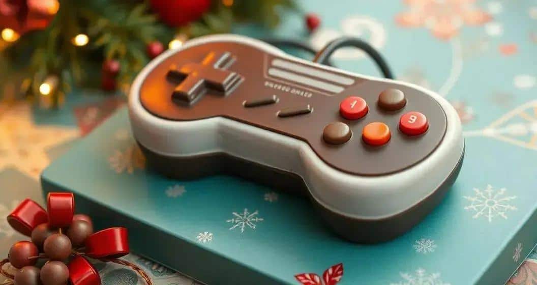 Joystick Retrô Sweet: Saudosismo em Barra de Cacau