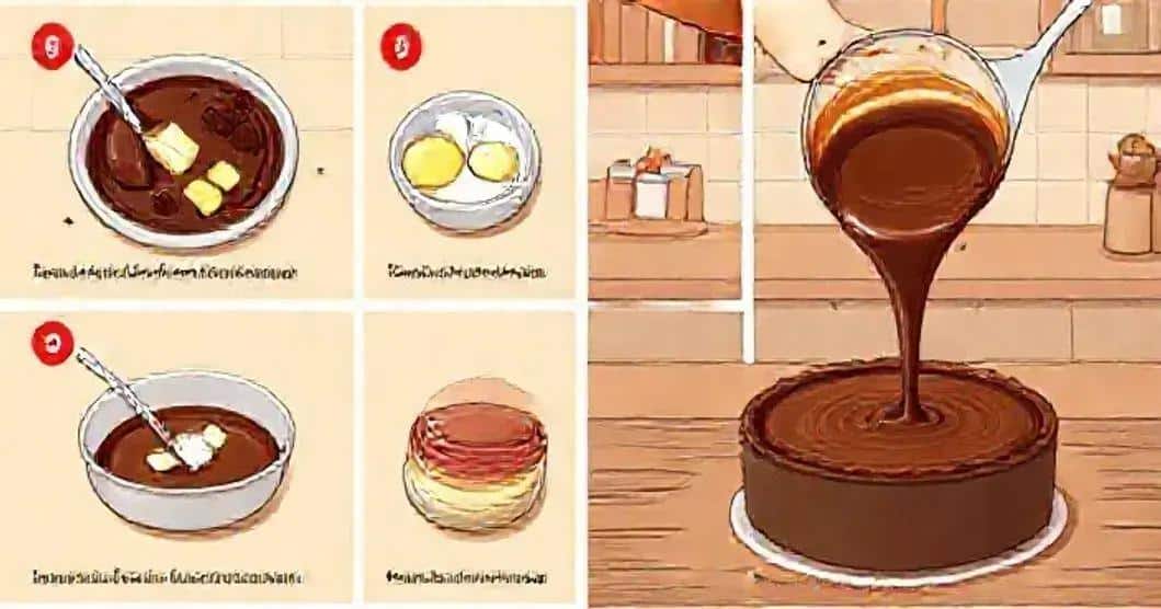 Método de Preparação do Bolo de Chocolate Método de Preparação do Bolo de Chocolate