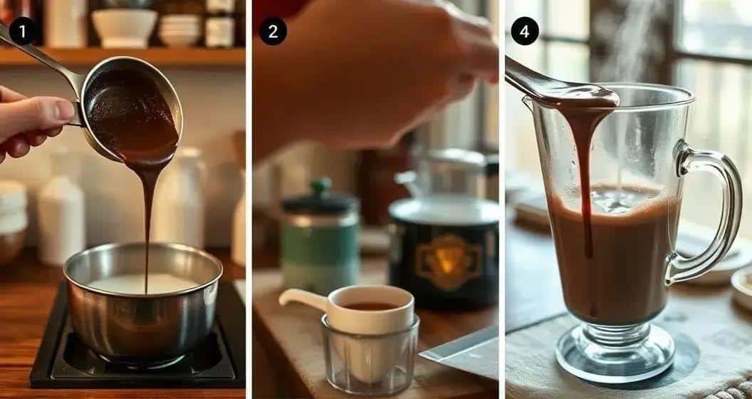 Método de Preparação do Chocolate Quente