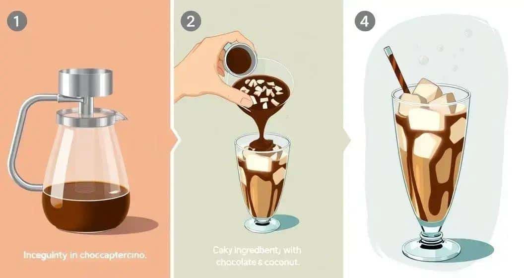 Método de Preparo do Cappuccino Gelado