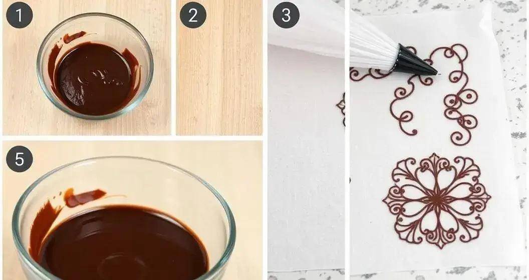 Método de Preparo do Chocolate Lace