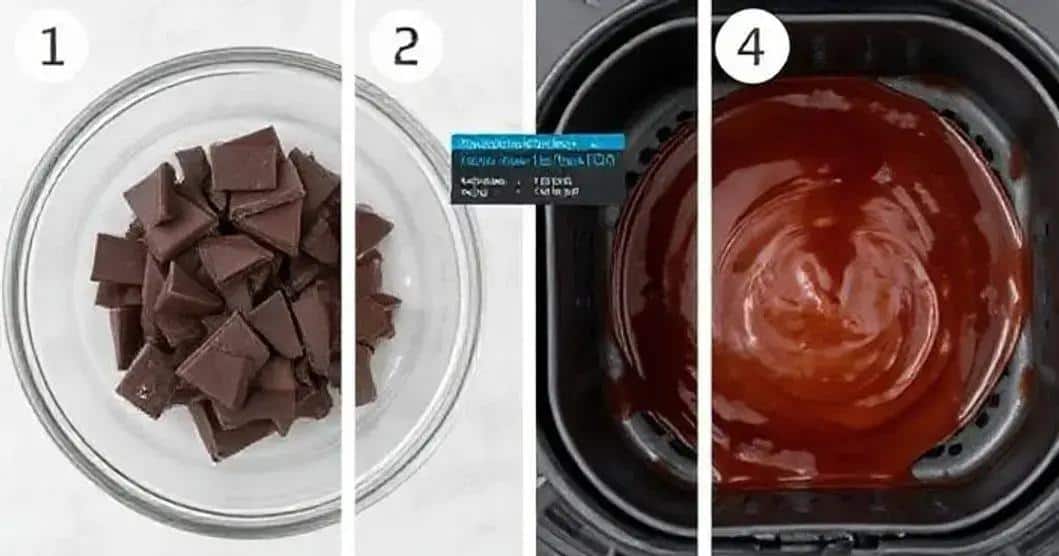 Método de Preparo do Chocolate na Airfryer