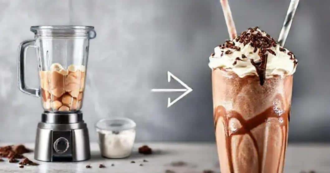 Método de Preparo do Milkshake