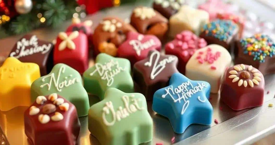 Receita de Chocolates Personalizados