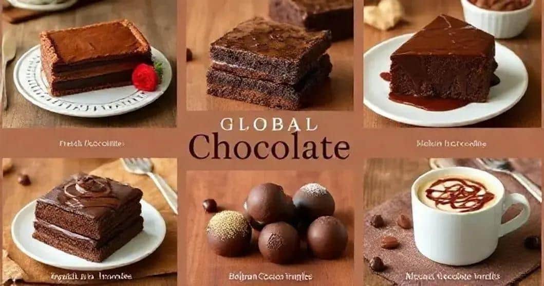Receitas de chocolate reconhecidas globalmente