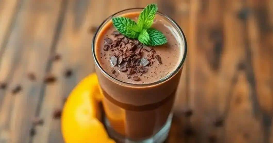 Smoothie Dengo de Manga: Fruta Solar & Cacau