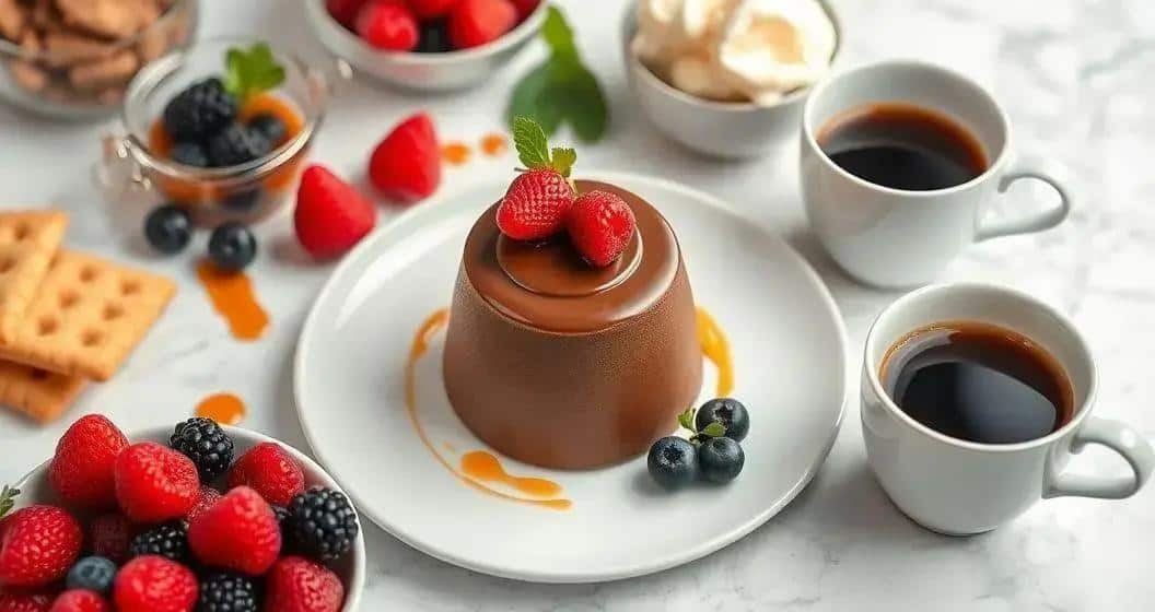 Sugestões de acompanhamentos para a mousse Sugestões de acompanhamentos para a mousse
