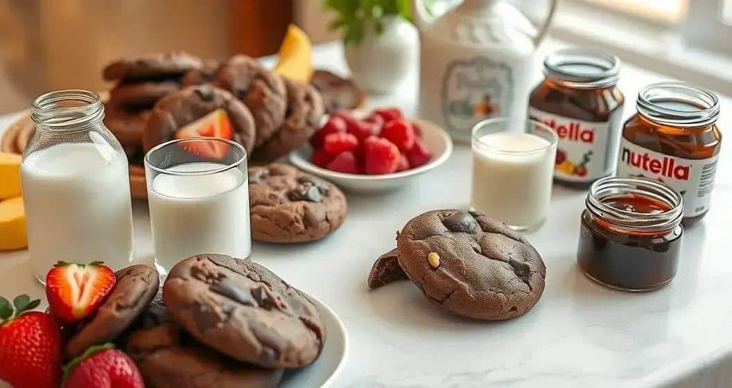 Sugestões de Acompanhamentos para Cookies