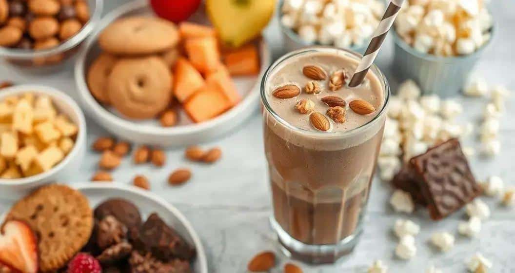 Sugestões de Acompanhamentos para o Milkshake