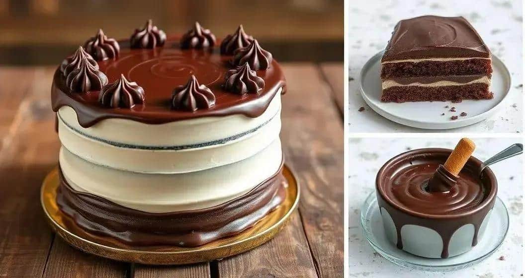 Utilização da Ganache Montada em Bolos