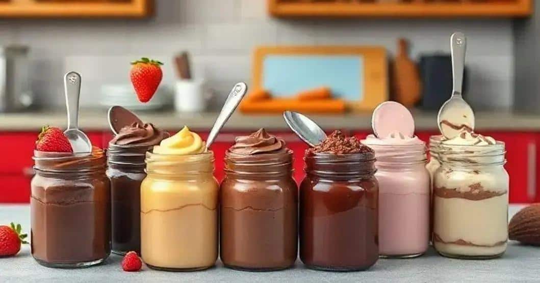 Variações de receitas de bombom de colher