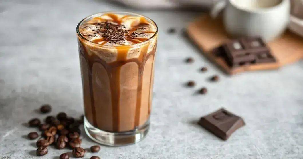 Ingredientes do Cappuccino Gelado de Chocolate com Doce de Leite