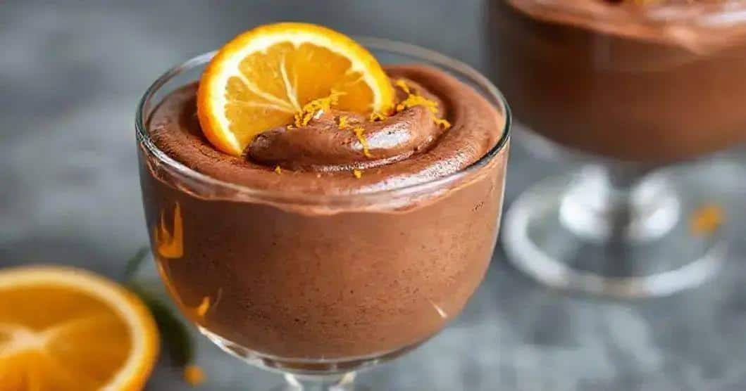 Mousse Pôr do Sol: Laranja Licorosa Encontrando o Cacau