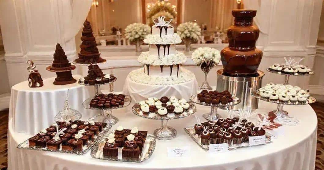 Tendências de decoração com chocolate