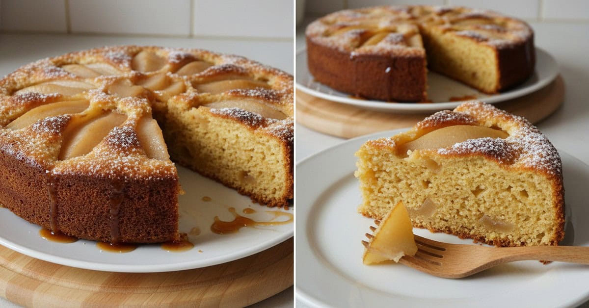 Leia mais sobre o artigo Bolo Charme de Pera: Fruta Caramelizada no Universo de Cacau