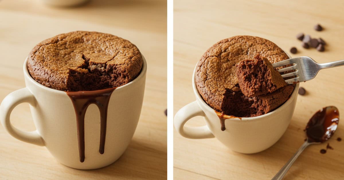 Leia mais sobre o artigo Bolo de Caneca Amor Instantâneo: Pronto em 1 Minuto
