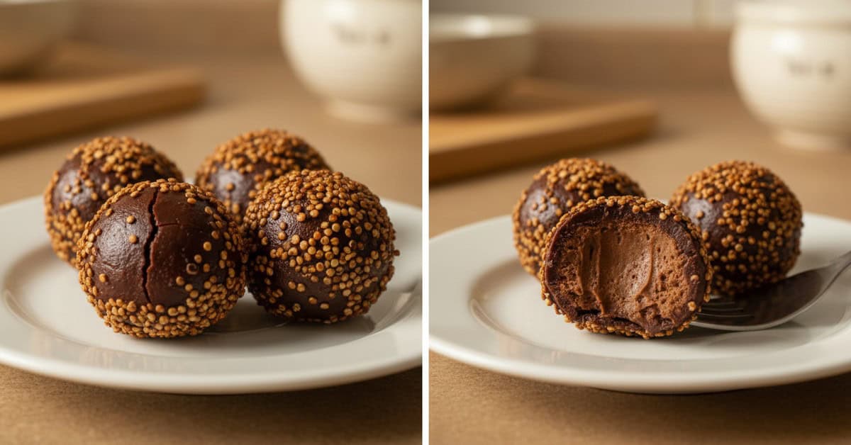 Leia mais sobre o artigo Brigadeiro Estalo de Quinoa: Leveza Crocante no Doce