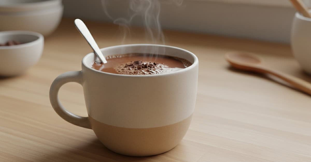 Leia mais sobre o artigo Chocolate Quente Beijo de Inverno: Cremoso com Toque de Leite Condensado