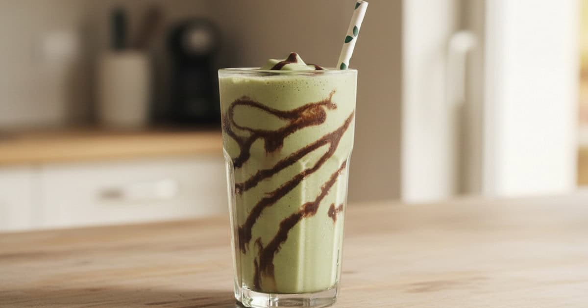 Leia mais sobre o artigo Milkshake Fusion Verde: Matcha & Cacau Turbilhão