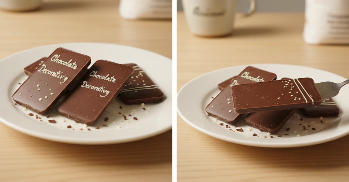 Leia mais sobre o artigo Plaquinhas Decorativas de Chocolate: Simples, Lindas e Fáceis de Fazer