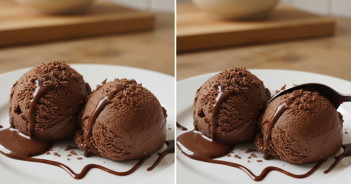 Leia mais sobre o artigo Sorvete de Chocolate Envolvente: Feito em Casa e Cremoso de Verdade