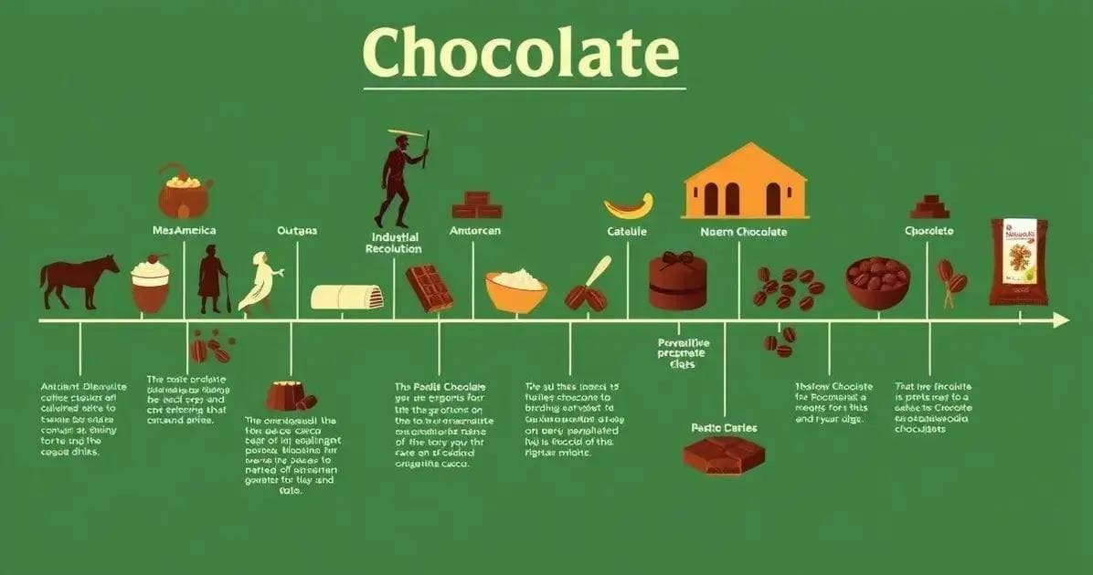 A Evolução do Chocolate ao Longo dos Anos