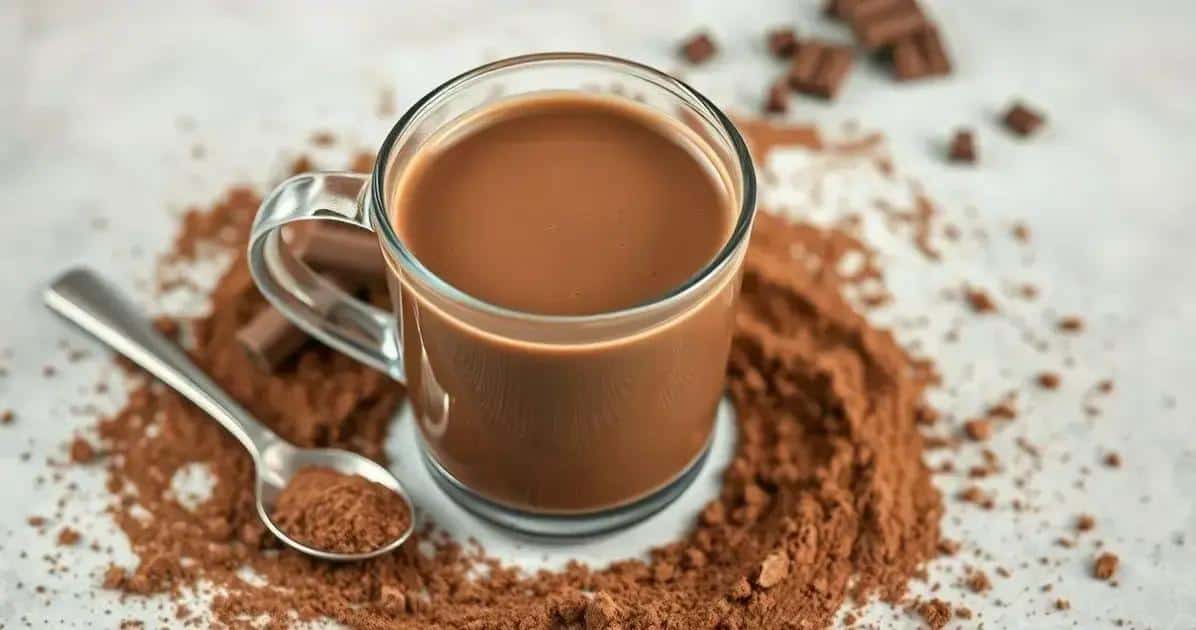 Achocolatado Beleza Natural: Cacau, Colágeno e Saúde