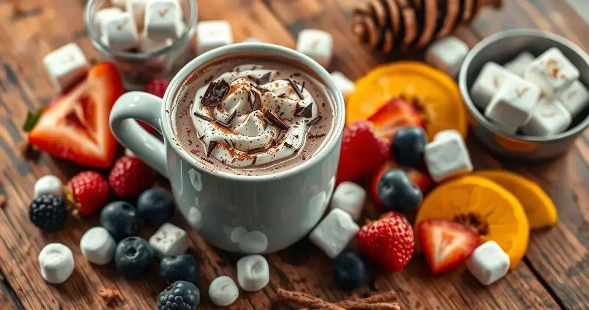 Acompanhamentos Ideais para seu Chocolate Quente