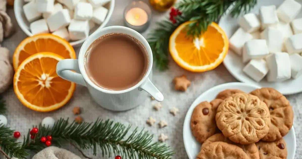 Acompanhe Seu Chocolate Quente com Casca de Laranja