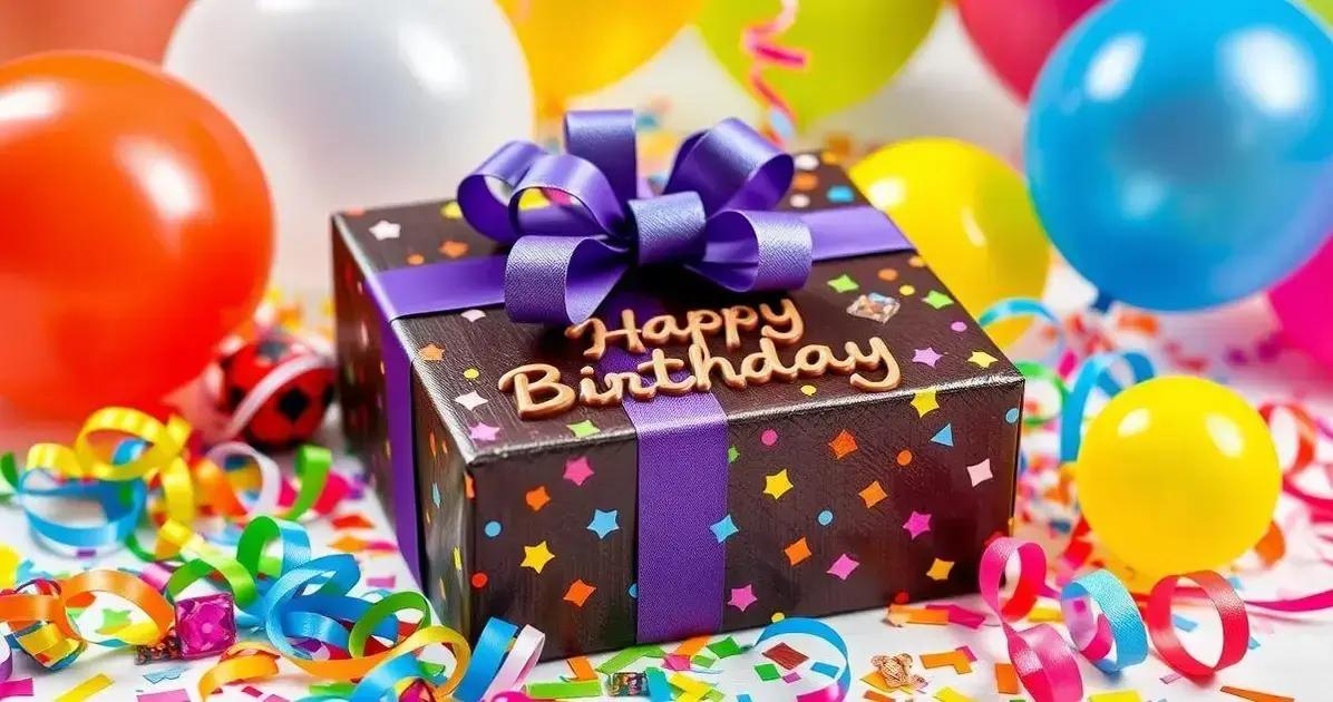 Aniversário Doce: Presentes Criativos com Chocolate que Encantam