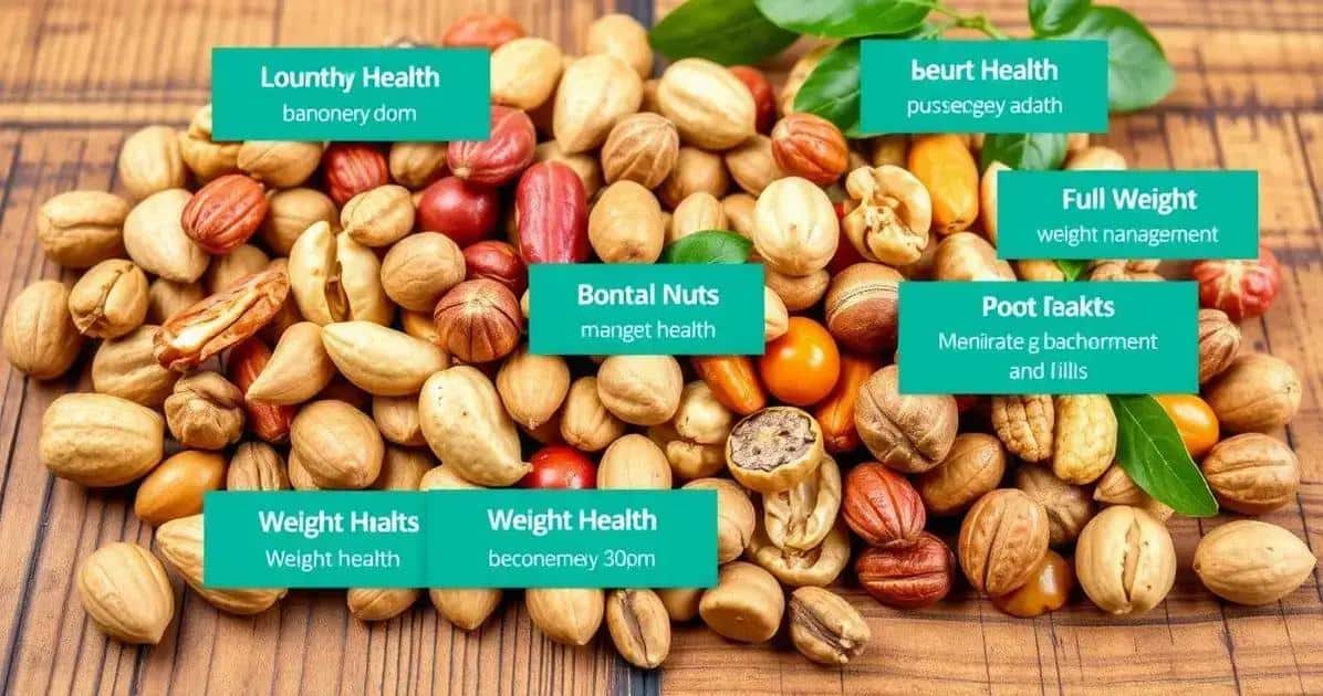 Benefícios das Castanhas na Dieta