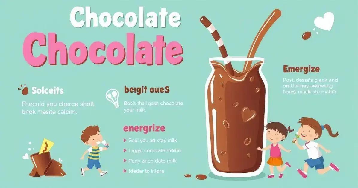Benefícios do Leite com Chocolate para Crianças