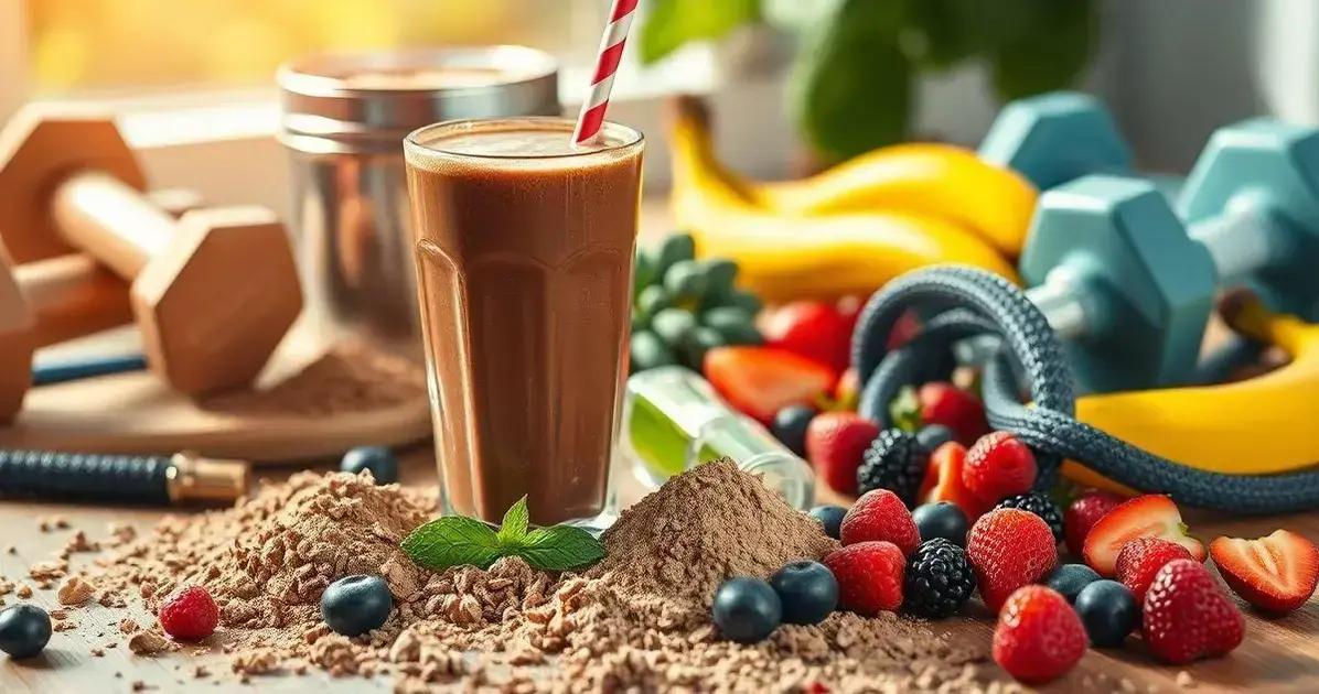 Benefícios do Shake de Chocolate Proteico