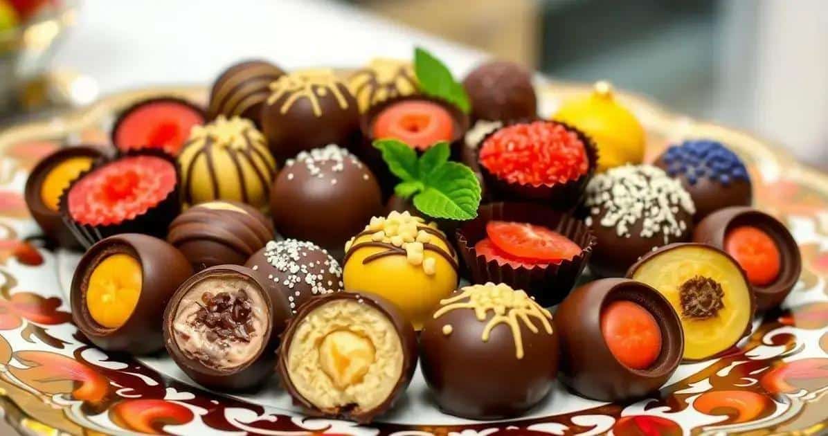 Bombons com Frutas: Um Toque Sofisticado no Presente Caseiro