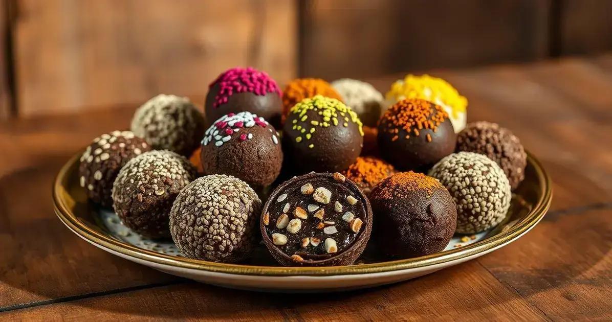 Brigadeiro Raio de Doçura: Pronto em 10 Minutos e Derrete na Boca