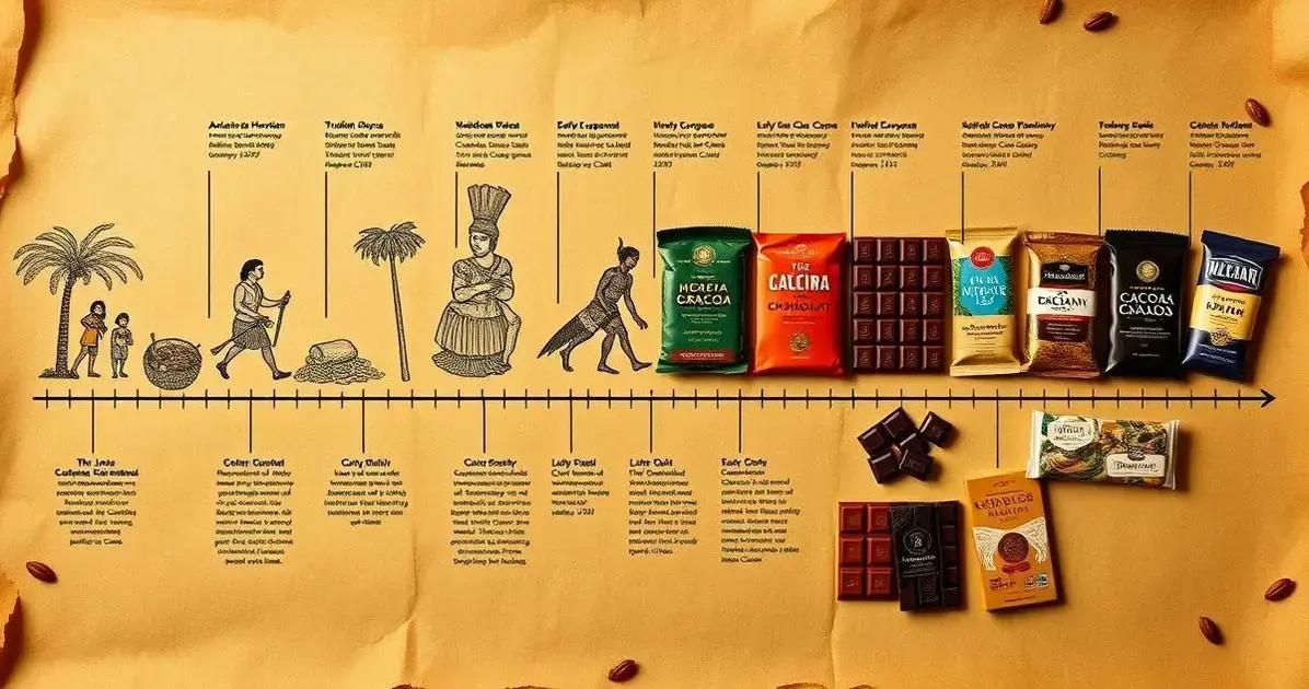 Cacau e Chocolate: A Evolução ao Longo dos Anos