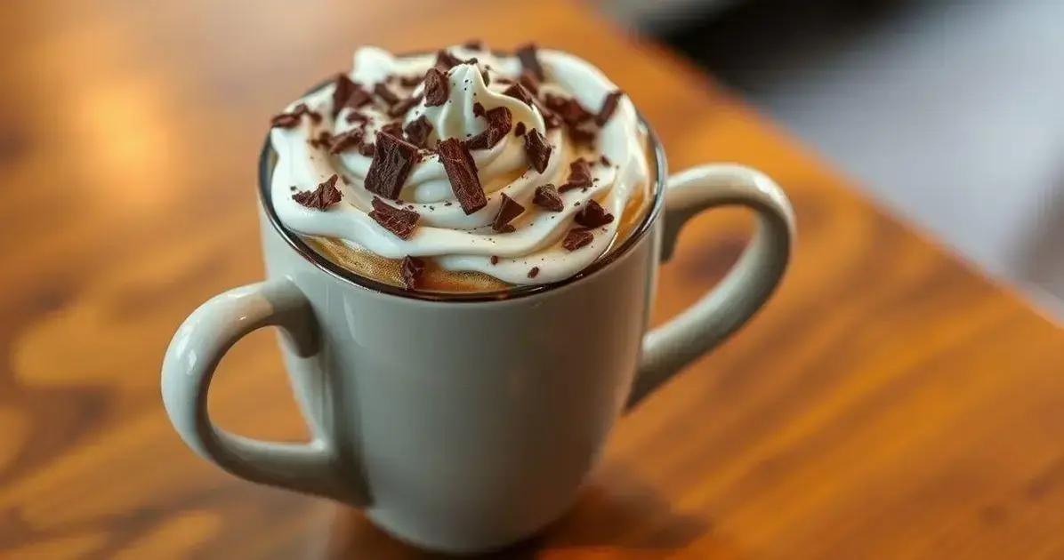 Café dos Amantes: Chocolate e Chantilly em Cada Gole