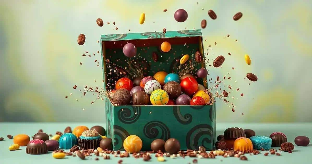 Caixa Explosiva de Chocolate: Presente Criativo que Encanta ao Abrir