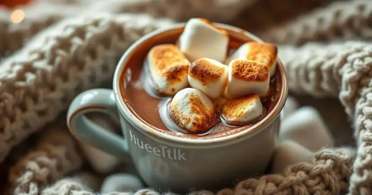 Cappuccino Fogueira Doce: Marshmallow Tostado & Cacau