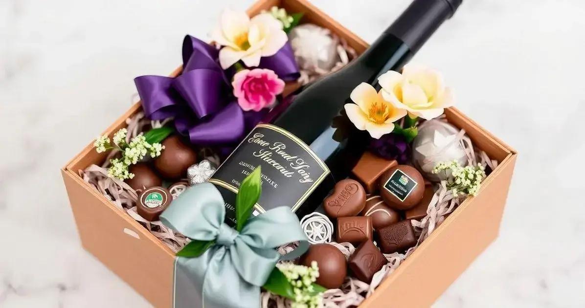 Casamento Perfeito: Chocolate e Vinho como Presente de Bom Gosto