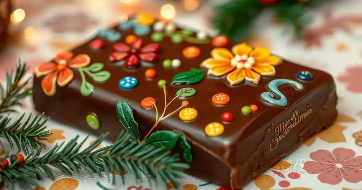Chocolate com Arte: Aprenda a Decorar com Transfer de Forma Fácil