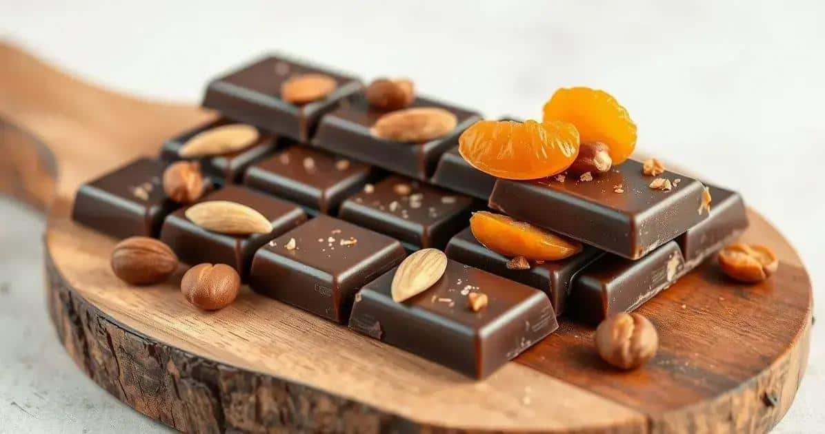 Chocolate com Frutas Secas: Dicas para uma Textura Perfeita e Equilibrada