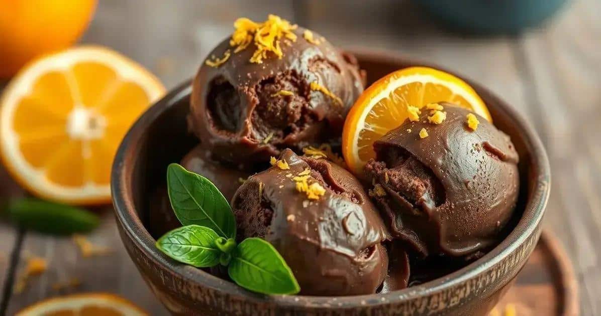 Chocolate Gelado Sol e Limão: A Mistura que Surpreende