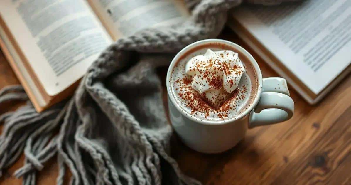 Chocolate Quente Abraço Cremoso: Com Creme de Leite de Verdade